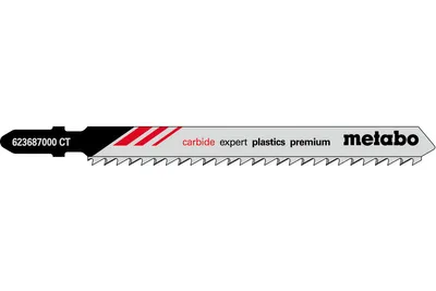 Produktbild von Metabo 3 Stichsägeblätter expert plastics premium 91/ 3,3 mm