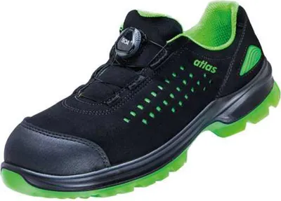 Produktbild von Atlas Sicherheitshalbschuh SL 9205 XP 2.0 Boa S1P ESD SRC DGUV W10 Gr. 42 schwarz/grün