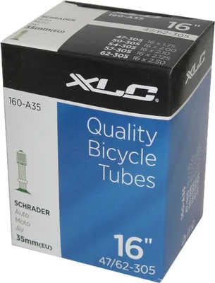 Obrázek produktu pro XLC 16' trubka, 16x1,75/2,125' (47/62-305), AV 35 mm, černá