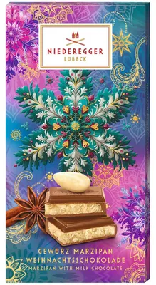 Produktbild von Niederegger Gewürz Marzipan Weihnachtsschokolade 110g