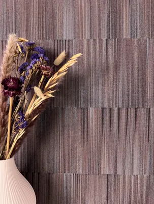 Produktbild von NEWROOM Tapete Roux Purple Braun Vliestapete - Modern Muster Linien Germany