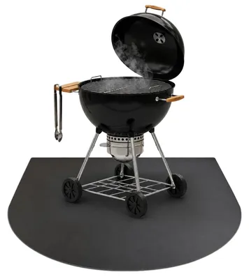 Produktbild von Stahl-Funkenfangplatte für Grill und Terrasse