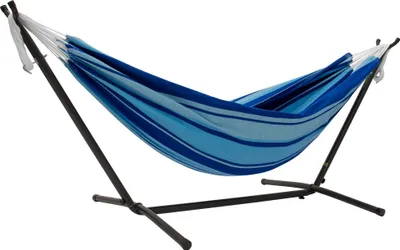 Obrázek produktu pro Dvojitá Bavlněná Houpací Síť Se Stojanem (250 Cm) - Island Breeze
