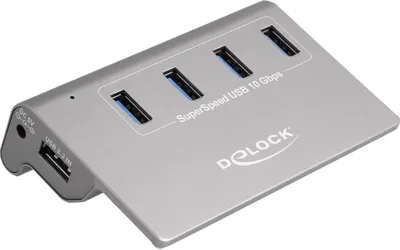 Immagine prodotto di DELOCK USB 3.2 Gen 2 Hub mit 4 USB Typ-A Ports