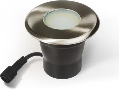 Produktbild von LED Bodeneinbaustrahler Außen Ø 12 cm rund für Terrassenbeleuchtung