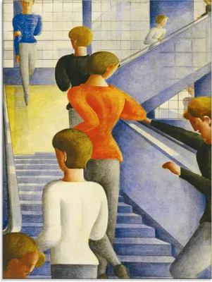 Produktbild von ARTland Glasbild Bauhaustreppe. 1932 Größe: 45x60 cm
