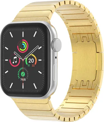 Immagine prodotto di Watch Ultra - 49 mm, Watch Ultra 2 - 49 mm, Watch SE - 44 mm, Watch SE 2023 - 44 mm, Watch SE 2022 - 44 mm, Watch 9 - 45 mm, Watch 8 - 45 mm, Watch 7 - 45 mm, Watch 6 - 44 mm, Watch 5 - 44 mm, Watch 5 - 44 mm, Watch 4 - 44 mm, Watch 44 mm, Watch 42 mm, Watch 3 - 42 mm, Watch 2 - 42 mm, Watch 1 - 42 mm, Watch 10 - 46 mm Cinturino: Selencia Stahlgliederband