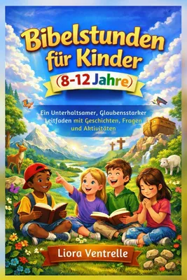 Image de Bibelstunden für Kinder (8-12 Jahre): Ein Unterhaltsamer, Glaubensstarker Leitfaden mit Geschichten, Fragen und Aktivitäten