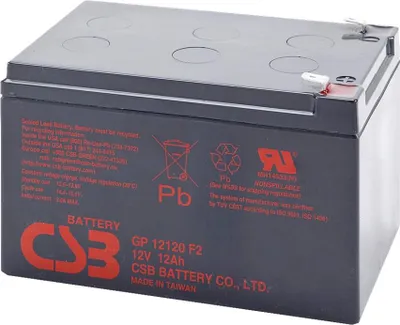 Image de Batterie CSB 12V 12Ah F2 Pb |