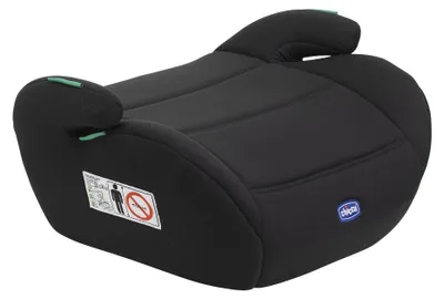 Image de Chicco Quasar i-Size, Siège auto sans dossier, Accoudoir, 1 kg, Noir, Housse lavable