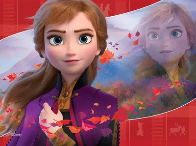 Zdjęcie produktu dla RAVENSBURGER Ice Kingdom Puzzle 2, 4w1 (12,16,20,24 elementy)