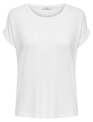 Produktbild von ONLY 15106662, T-Shirt, Erwachsener, Weiblich, Weiß, White / White, L