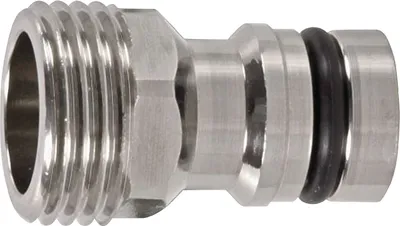 Produktbild von GEKA plus-Gerätestecker "Stecksystem" ; AG G 1/2" MS Ni