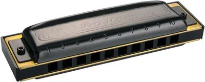 Produktbild von Professionelle Mondharmonika in F - Langlebig und Blues Sound