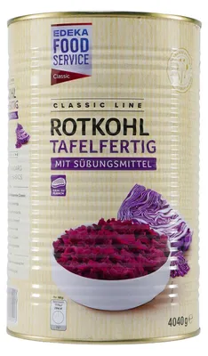 Produktbild von Classic Line Rotkohl -tafelfertig- 4,04KG
