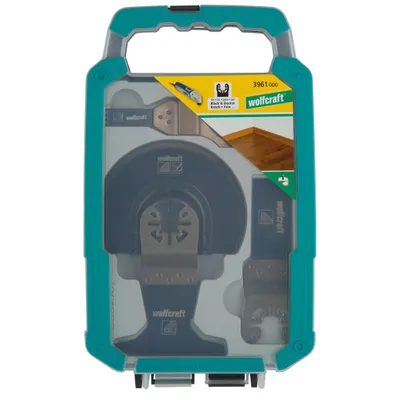 Produktbild von wolfcraft 5-tlg. Zubehörset für Vibrationssäge PRO 3961000