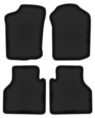 Productafbeelding van Velours automatten voor Citroen BX 1982-1994 (hatchback/stationwagen) – 4-delig, zwart, op maat – Wielganizator DURBAN