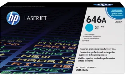 Immagine prodotto di HP 646A Cyan Original LaserJet Toner Cartridge Cartuccia Toner 1 pz