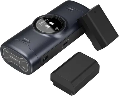 Imagen del producto de Juego de baterías para cámara: dos baterías, cargador de doble canal, 2520 mAh, carga rápida USB-C