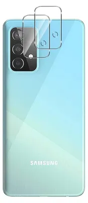 Immagine prodotto di Protezione della fotocamera per Samsung Galaxy A52 4G / A52 5G / A52s 5G [2 pezzi] Pellicola di protezione della fotocamera Pellicola trasparente in vetro temperato Pellicola di protezione antigraffio per la lente posteriore Protezione della lente Phonillico®