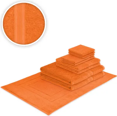 Produktbild von Handtuch 500g/m² Seiftuch 30 x 30 cm terrakotta Hohe Qualität Neu/OVP