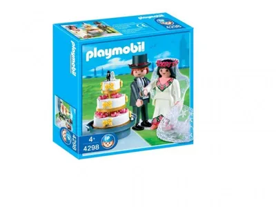 Produktbild von PLAYMOBIL 4298 Brautpaar mit Hochzeitstorte