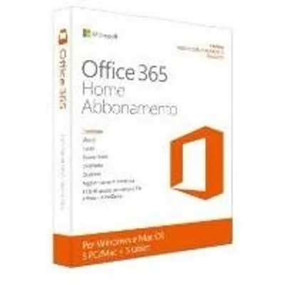 Immagine prodotto di Microsoft Office 365 Home, 1 anno, italiano, Windows 7 Enterprise, Windows 7 Enterprise x64, Windows 7 Home Basic, Windows 7 Home Basic..., 3092 MB, 1024 MB, 1280 x 800 pixel