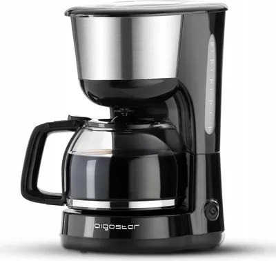 Aigostar Schokoladen Kaffeemaschine, 1000W, 1.25L, Schwarz, Edelstahl