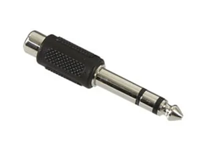 Immagine prodotto di Spina jack da 6,35 mm stereo ad accoppiamento RCA.