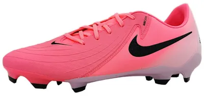 Image de Chaussures de football Nike Phantom GX II Academy FG/MG pour hommes, couleur rose
