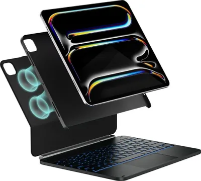 Zdjęcie produktu dla Etui Typecase Edge + Z Klawiaturą Do     Ipad Pro 13" 2024/2025 Czarny
