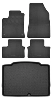 Immagine prodotto di Tappetini gomma SolidTread + bagagliaio per Renault Clio V 2019- 5 pezzi