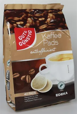 Image de Kaffeepads entkoffeiniert 40St