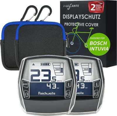 Productafbeelding van Displayhoes e-bike - Transparant TPU - Waterdicht - Geschikt voor Bosch Intuvia
