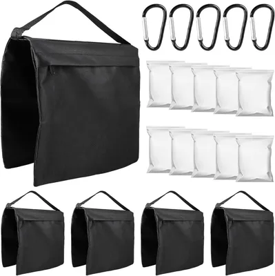 Produktbild von Sandtaschen für Fotografie, Oxford Stoff, 5 Sets, mit 5 Gewichtsschläuchen, für Stative