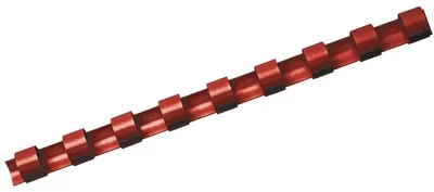 Immagine prodotto di Fellowes 5331402 Fellowes Plastikbinderücken 12mm rot       25PK