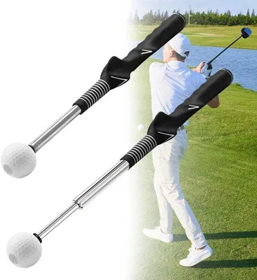 Obrázek produktu pro Pomůcka pro trénink golfu s trenažérem švihu pro vnitřní použití