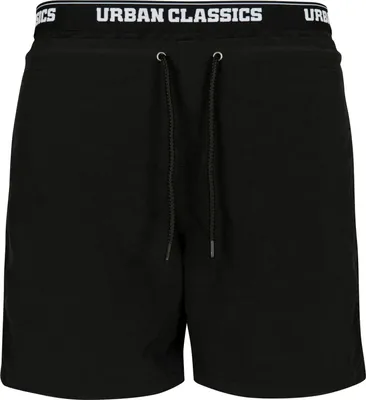 Produktbild von Urban Classics - Badeshorts 2 in 1 für Herren TN128 (XL) (Schwarz/Weiß)