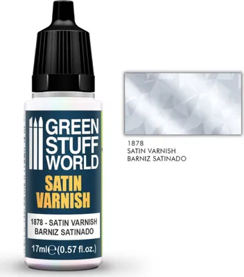 Produktbild von Green Stuff World - Satin Varnish, 17 ml Flasche