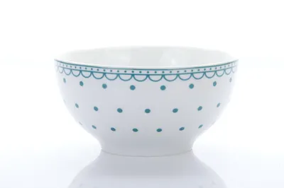 Zdjęcie produktu dla Thun 1794 Miska na muesli, czeska porcelana, kropki, benzyna, 0,70 l, Thun
