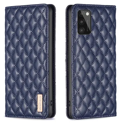 Image de Galaxy A41 Case, Elegant Flip Leather Case with Card Slots and Stand for Samsung Galaxy A41 blue