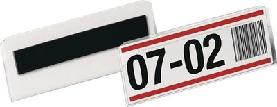 Obrázok produktu pre Vrecko na etikety Š100xV38mm priehľadné magnetické