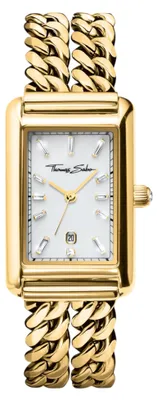 Immagine prodotto di Thomas Sabo WA0429-291-207 Orologio rettangolare color oro 22mm