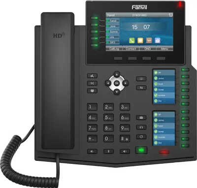 Produktbild von Fanvil X6U v2 High-End-IP-Telefon – VoIP-Telefon – Voice-over-IP