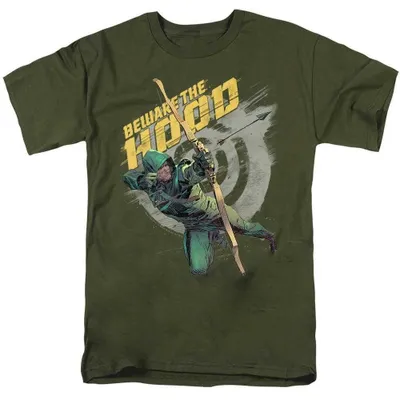 Image de T-shirt Arrow "" pour hommes/femmes, modèle unie, référence TV40589 (taille XXL), couleur vert militaire