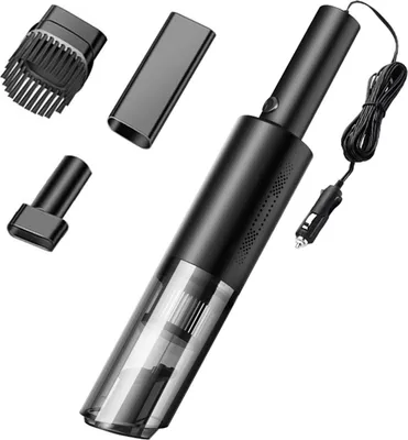 Produktbild von Tragbarer Auto-Staubsauger 6000Pa Kabelgebundener Handstaubsauger Hochleistungs-Mini-Staubsauger fuer die Reinigung von Autos zu Hause