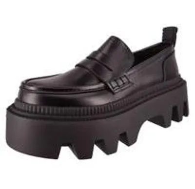 Zdjęcie produktu dla Buffalo Damskie Loafers Flora Loafers Vegan 1622355 czarny