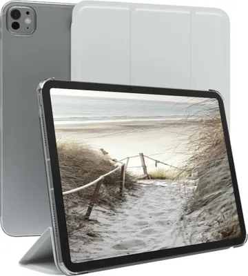 Produktbild von EAZY CASE Smartcase für Apple iPad Mini 6 (2021) Tabletcase Bookcover Smart Flipcase magnetisch Weiß