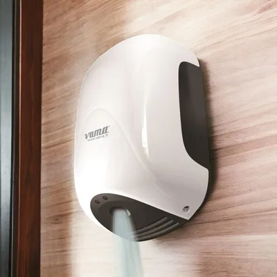 Immagine prodotto di Asciugamani elettrico asciugatore mani Mini Eco Jet In Abs Bianco 900W Vama