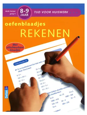 Obrázek produktu pro 8-9 jaar Oefenblaadjes rekenen